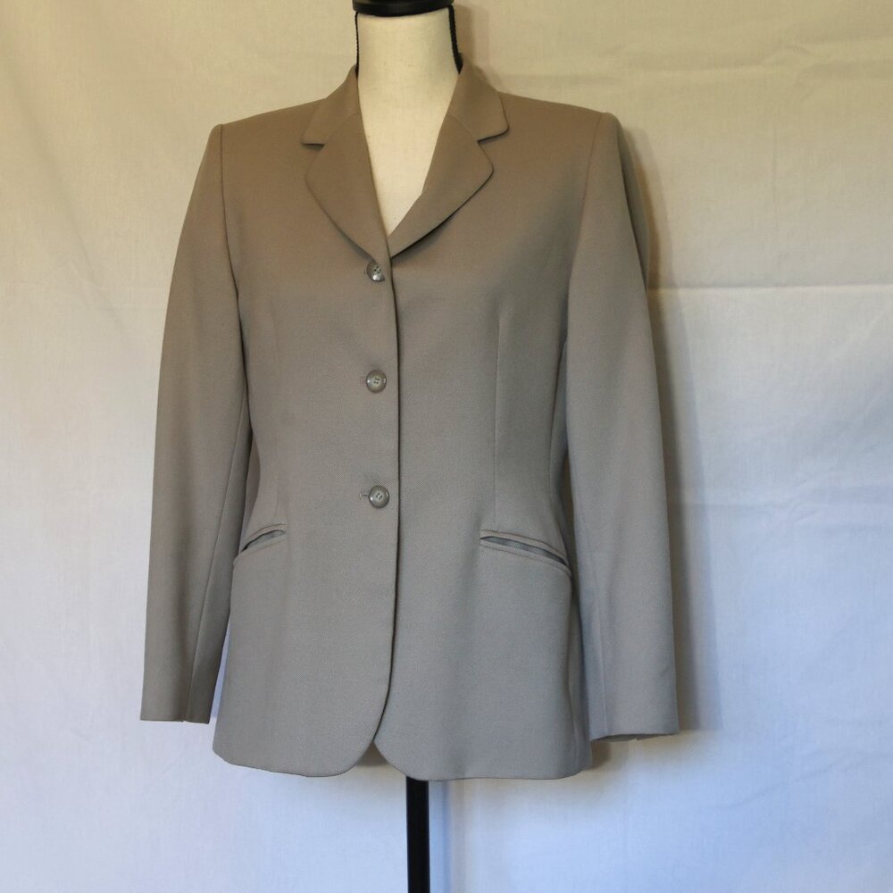 Pendleton all season wool blazer tan 8 petite lined